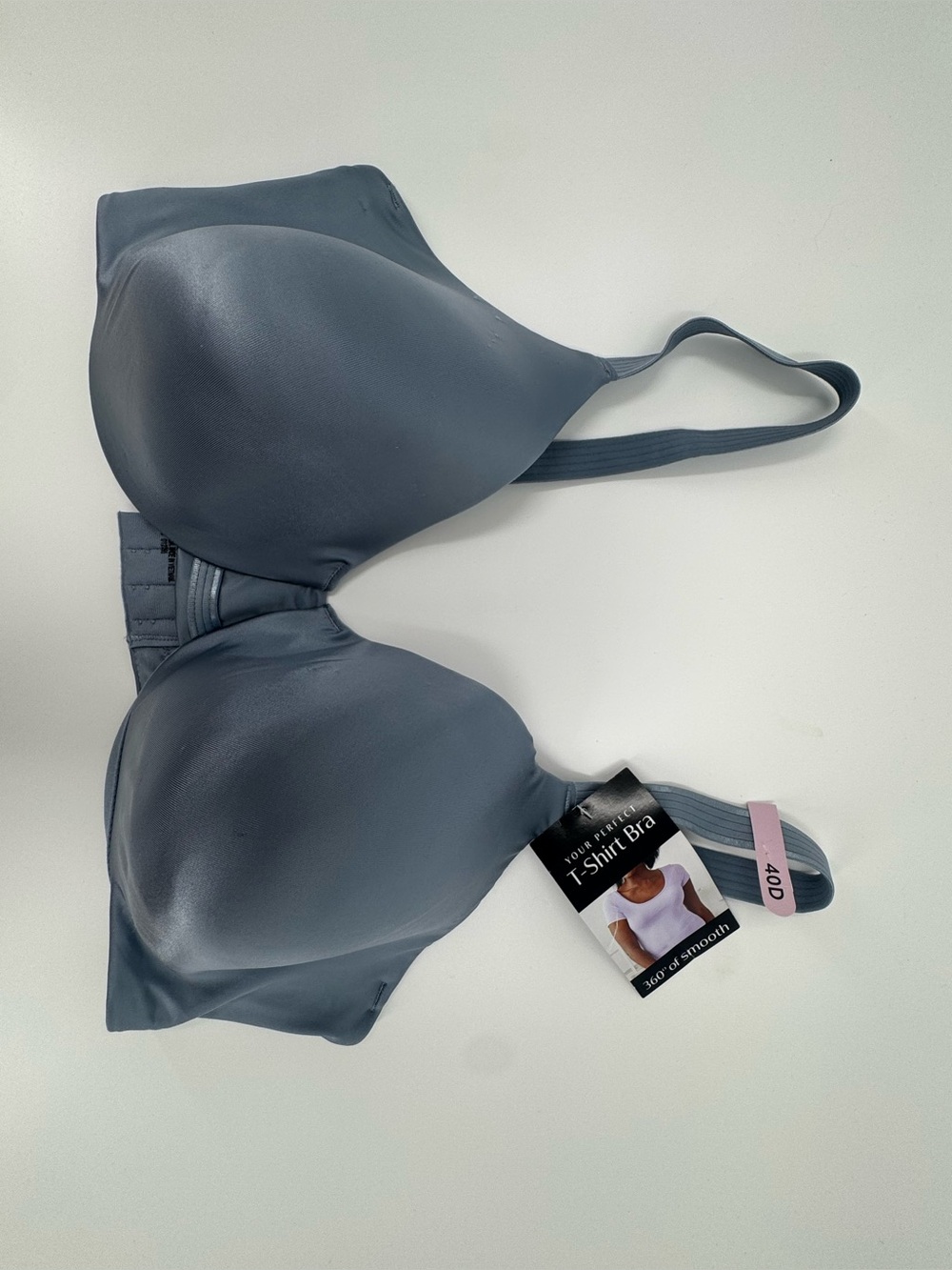 NWT Bali T-Shirt Bra in Slate Gray - 40D
